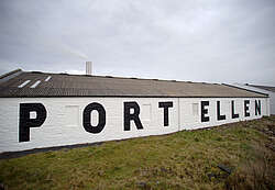 Warehouses of the old Port Ellen distillery