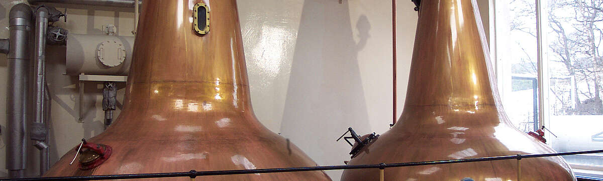 The Aberlour pot stilles