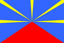 Flag of La R&eacute;union