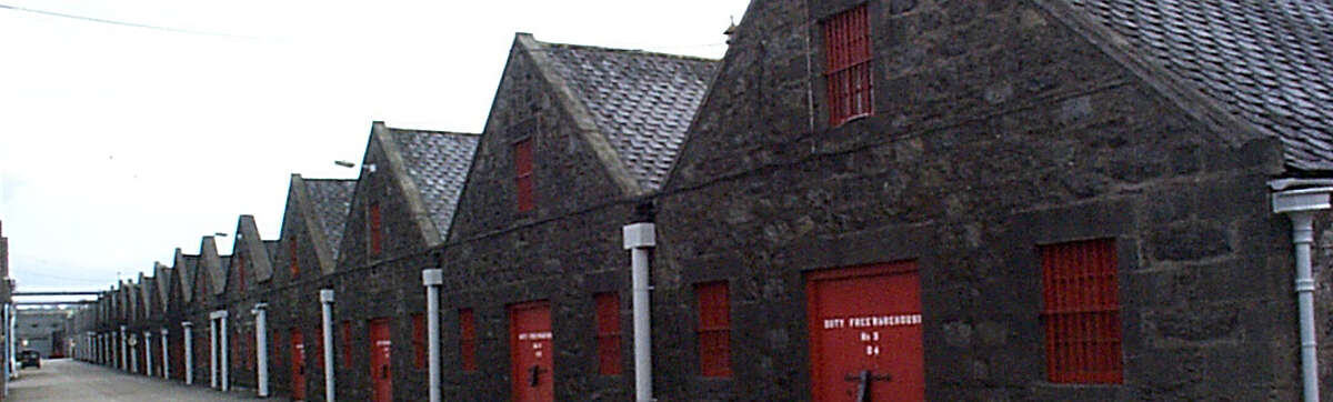 A wide photo of the Ardmore dunnages